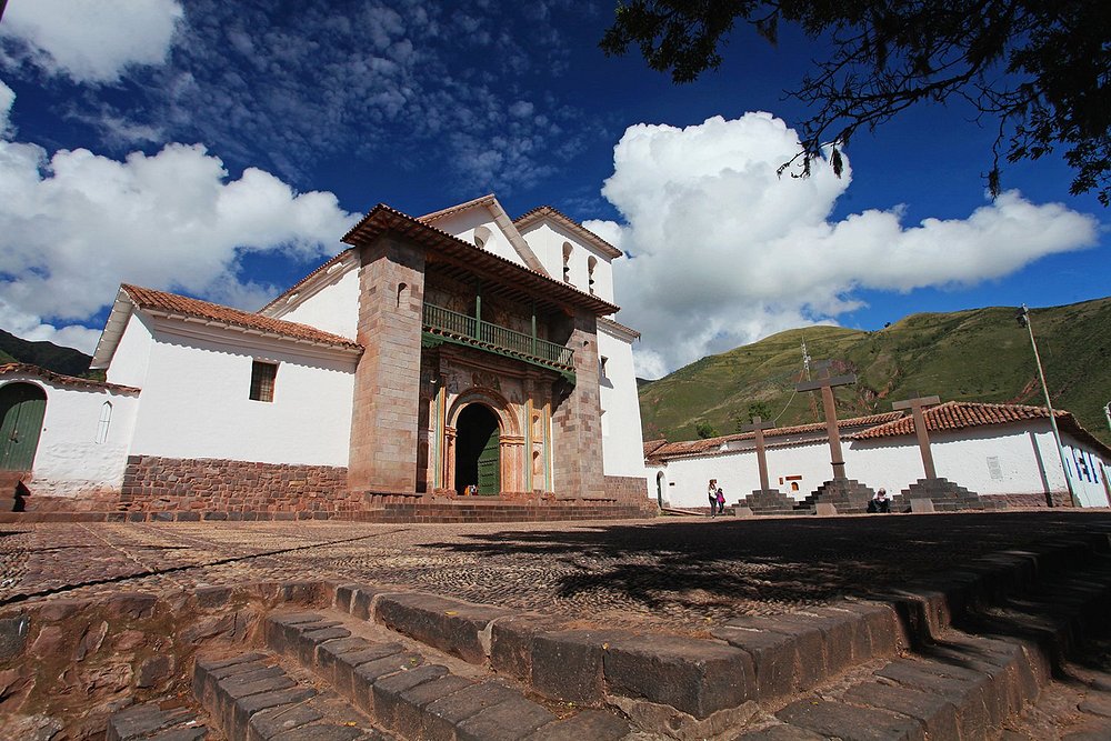 Exterior view of the temple