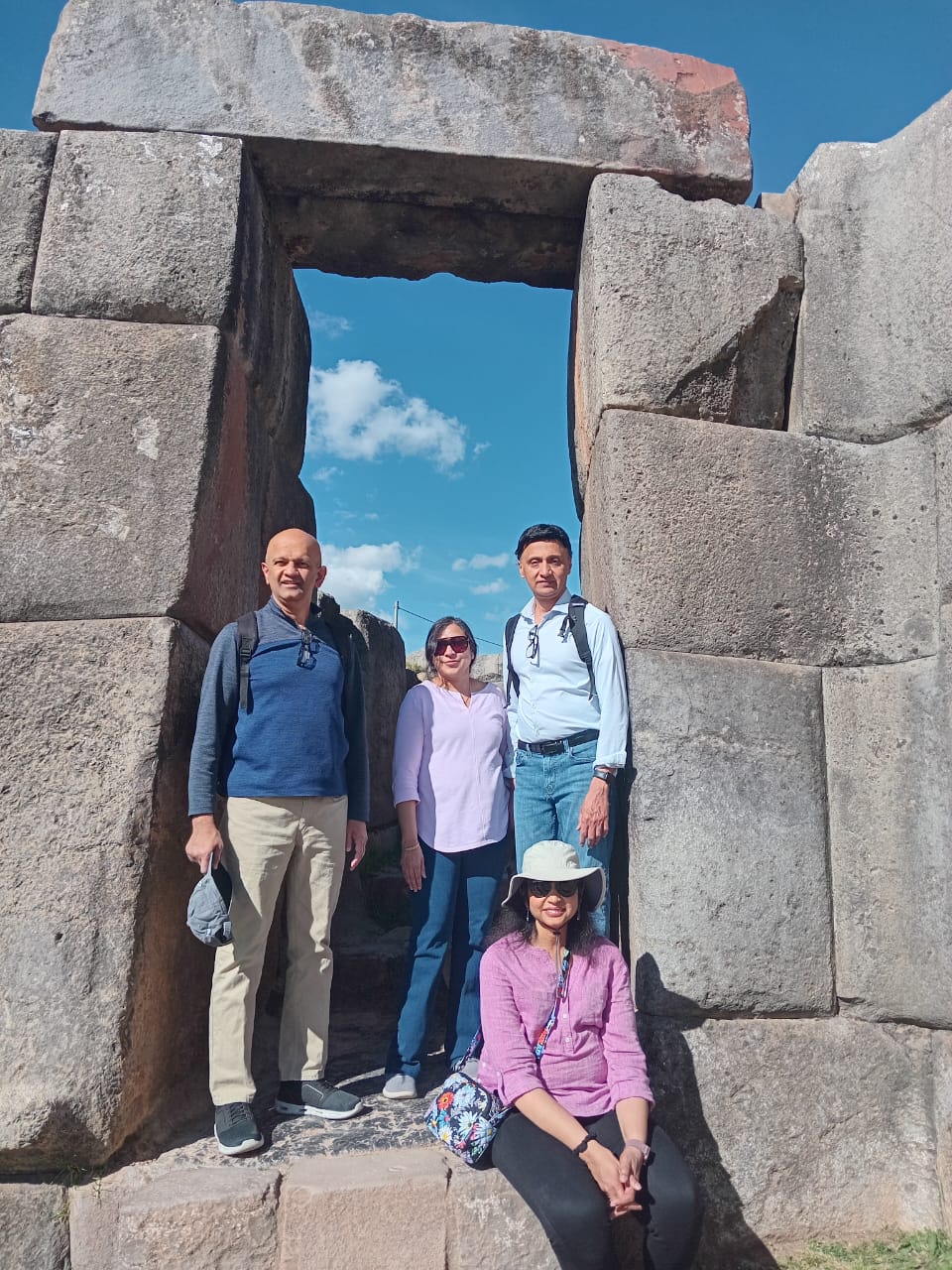 Stone Gate in Sacsayhuamán