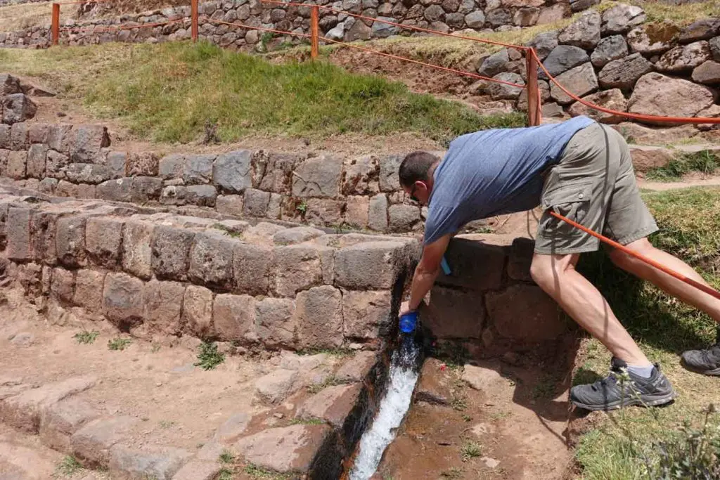 Tipón Fountain – Water Bottle